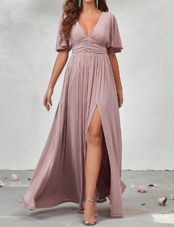 Rochie lunga SHEIN, roz
