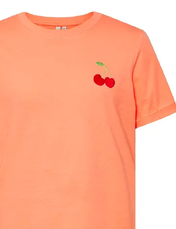 Tricou Pieces Kids, corai