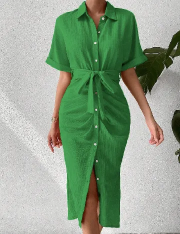 Rochie medie SHEIN, verde