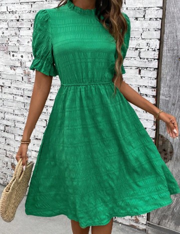 Rochie medie SHEIN, verde