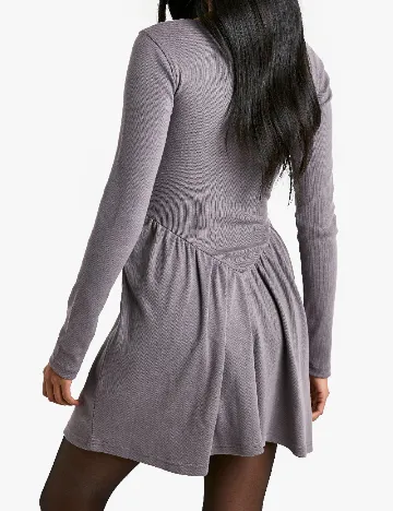 Rochie scurta Boohoo, mov