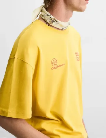 Tricou Zara, mustar