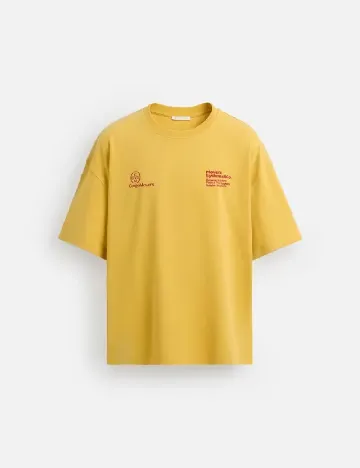 Tricou Zara, mustar
