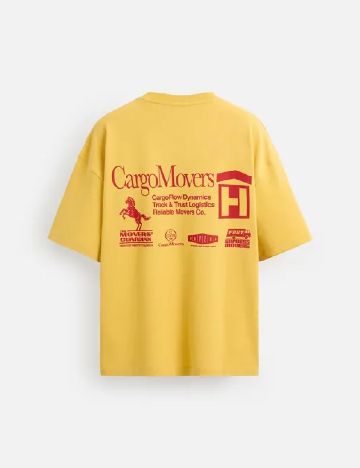 Tricou Zara, mustar
