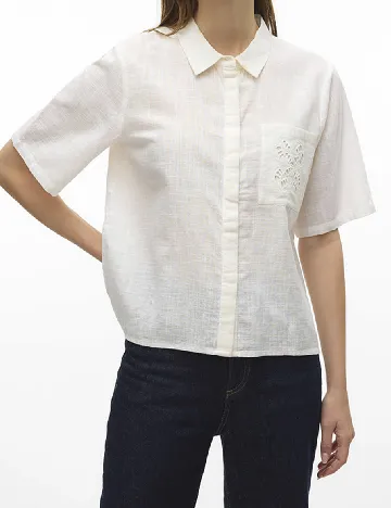 Camasa Vero Moda, alb