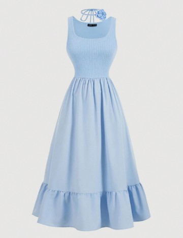 Rochie medie SHEIN, bleu
