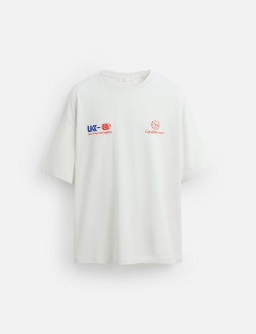 Tricou Zara, gri deschis