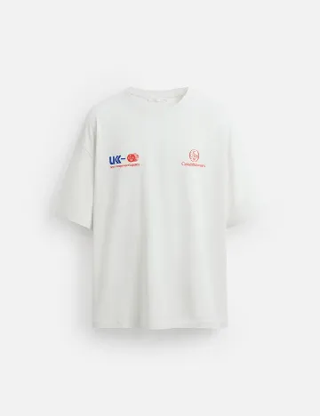 Tricou Zara, gri deschis