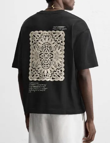 Tricou Zara, negru Negru