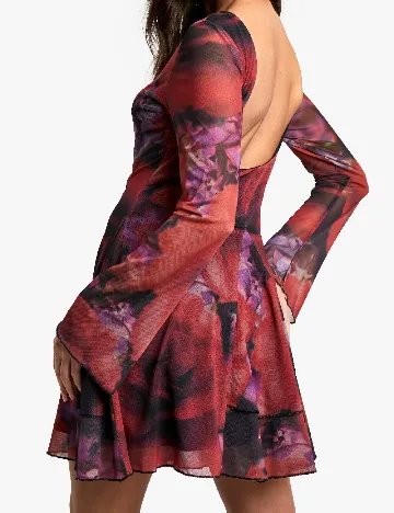 Rochie scurta Boohoo, mix culori