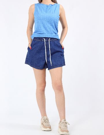 Pantaloni scurti Noisy May, albastru