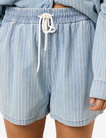 Pantaloni scurti Noisy May, albastru