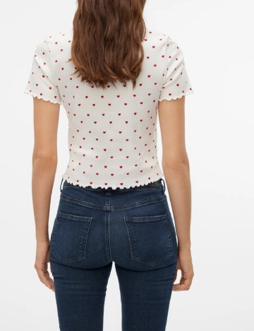Tricou Something New, alb