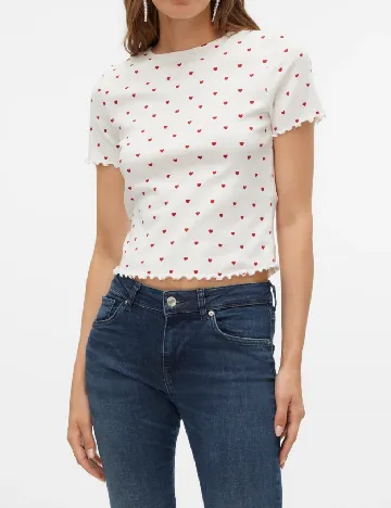 Tricou Something New, alb