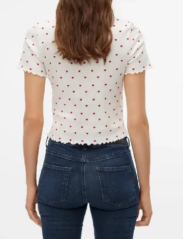 Tricou Something New, alb