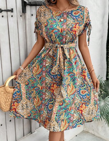 Rochie medie SHEIN, mix culori