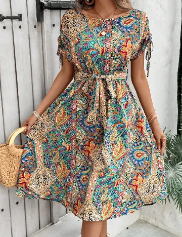 Rochie medie SHEIN, mix culori