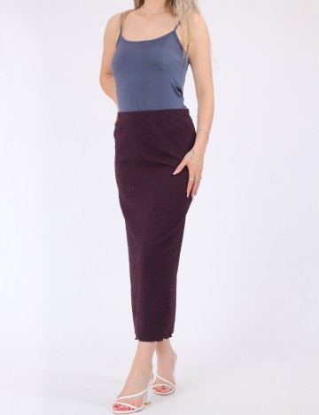 Fusta Vero Moda, pruna