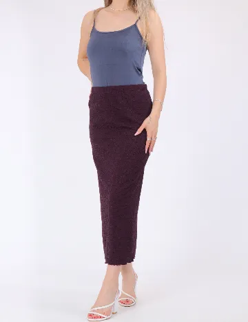 Fusta Vero Moda, pruna