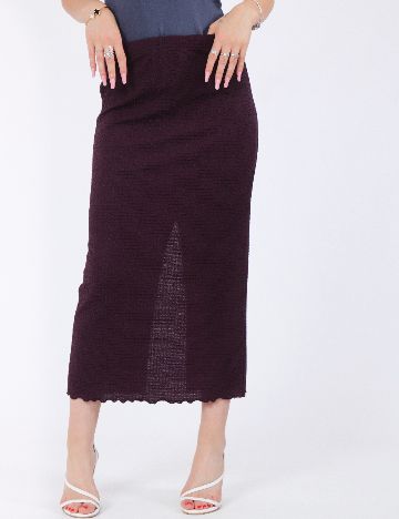 Fusta Vero Moda, pruna