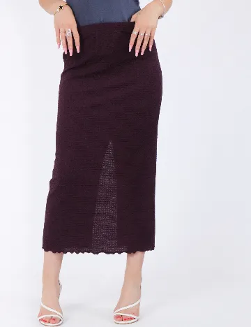 Fusta Vero Moda, pruna
