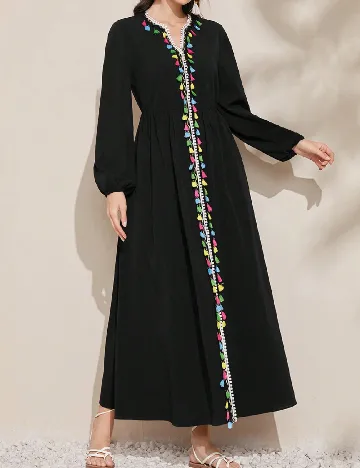 Rochie lunga SHEIN, negru Negru