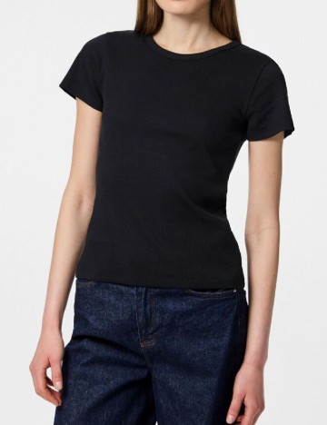 Tricou Pieces, negru