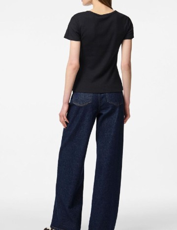 Tricou Pieces, negru