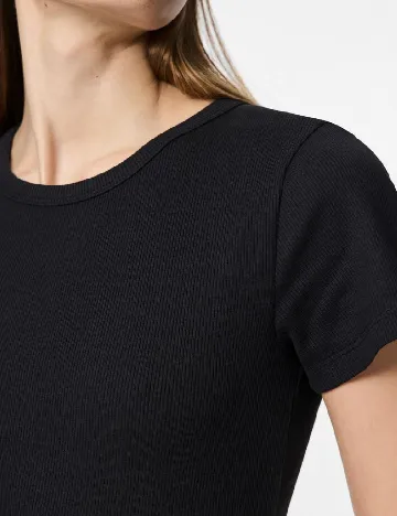 Tricou Pieces, negru