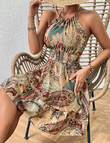Rochie scurta SHEIN, mix culori