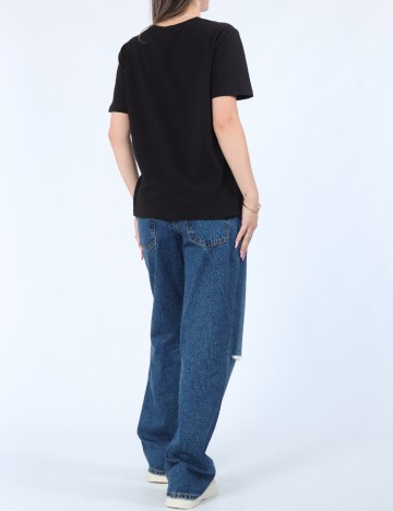 Tricou Pieces, negru
