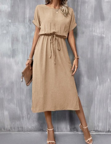 Rochie medie SHEIN, crem