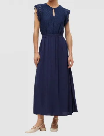 Bluza Vero Moda, bleumarin inchis