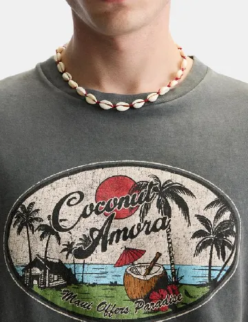 Tricou Zara, gri