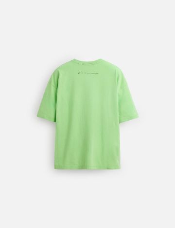 Tricou Oversize Zara, verde