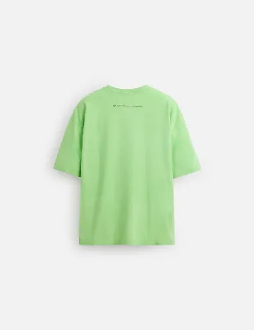 Tricou Oversize Zara, verde