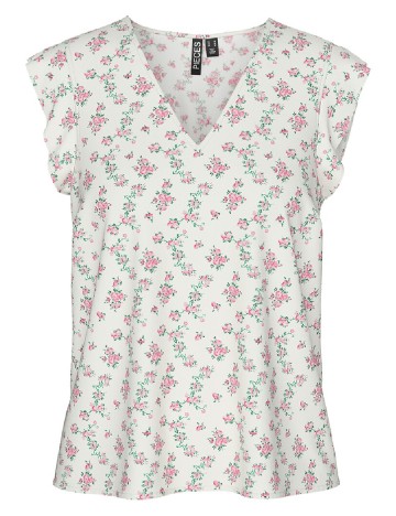 Bluza Pieces, alb