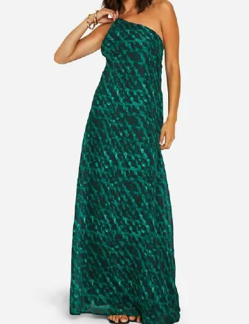 Rochie lunga Boohoo, verde