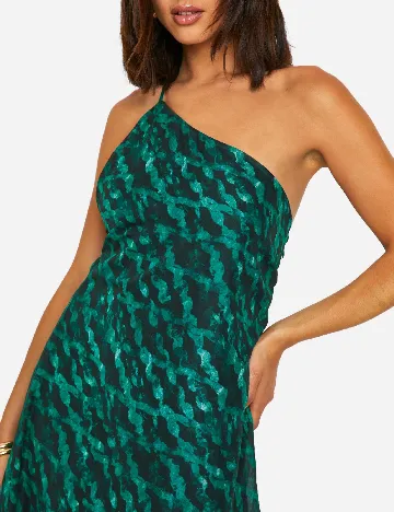 Rochie lunga Boohoo, verde