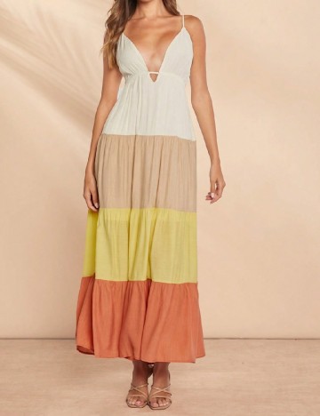 Rochie lunga SHEIN, mix culori