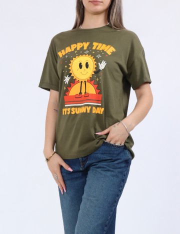 Tricou Noisy May, verde