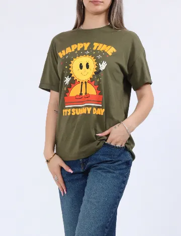 Tricou Noisy May, verde