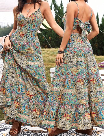 Rochie lunga SHEIN, mix culori