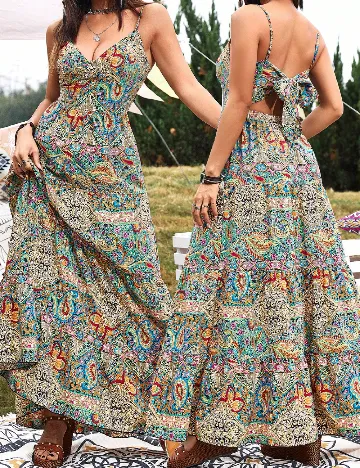 Rochie lunga SHEIN, mix culori