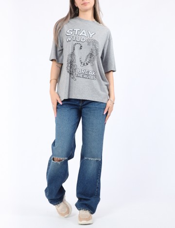 Tricou Noisy May, gri