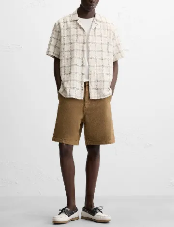 Camasa Zara, crem