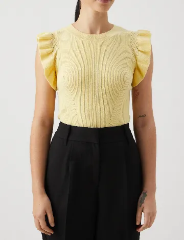 Bluza Vero Moda, galben
