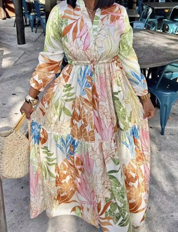 Rochie lunga SHEIN, mix culori