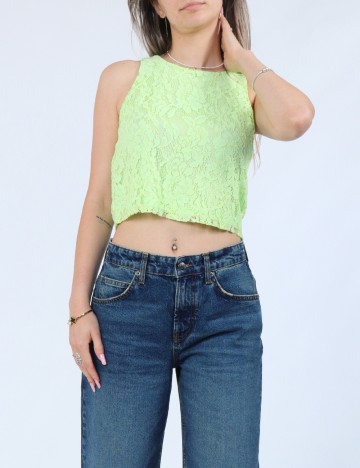 Top Vero Moda, verde