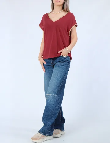 Tricou Vero Moda, rosu
